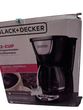 Black+Decker 12-Cup Programmable Coffeemaker New in box
